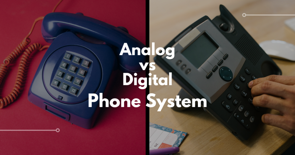this post briefly gives a comparisson between analog phone system and digital phone system/voip phone system